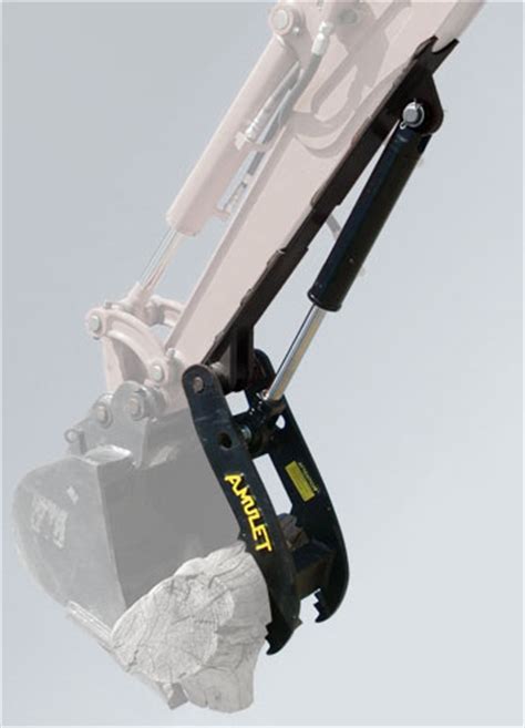 Increase Versatility and Efficiency with an Amulet Hydraulic Thumb for your Excavator